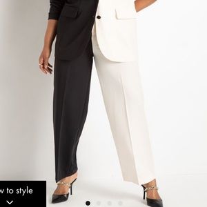 NWT ELOQUII Color block pants size 16